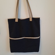 Torebka torba worek z tkaniny shoperka