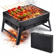 Grill Ogrodowy Turystyczny Składany Przenośny Walizka Kemping Węglowy