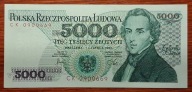 PRL 5000 zł 1982 CK 0900669 Stan unc