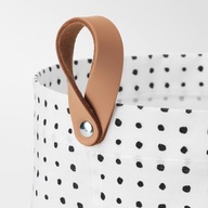 IKEA 3 X PLUMSA KOSZ POJEMNIK DO PRZECHOWYWANIA BIAŁY KOMPLET 3 SZTUKI