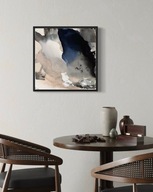 Obraz Abstrakcyjny - Midnight Meadows 3/6 - akryle na płótnie