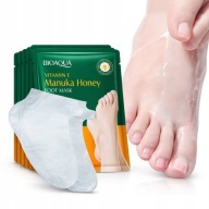 Maska do stóp złuszczająca BIOAQUA Manuka Honey + Witamina E | Skarpetki