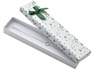 NOWE pudełko na łańcuszek, bransoletkę, bransoletka ŚWIĄTECZNE CHOINKI