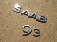 Saab 9-3 98-02r Emblemat Klapa tył Cabrio