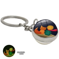 Brelok do kluczy/ka - Mały Książe - zawieszka, plecak, portfel - Świecąca