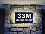 Tabliczka adresowa Led