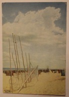 JURATA. Plaża, 1963 rok, RZADSZY TYP POCZTÓWKI