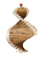 Świderek kręciołek wiatrak ozdoba ogrodowa 50cm