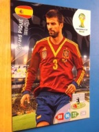 PANINI WORLD CUP BRAZIL2014 Gerard Pique Hiszpania