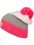 Czapka dziewczęca 4F neon koral jak nowa 50/52