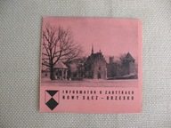 NOWY SĄCZ - BRZESKO INFORMATOR/FOLDER O ZABYTKACH 1969