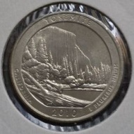 *USA [1141] *25 cent (1/4 dolara) 2010*P* Park Narodowy Yosemite