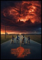 A2 PLAKAT FILM PLAKAT SERIAL STRANGER THINGS (2016-2025)