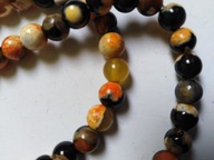 H2- AGAT OGNISTY ŻÓŁTY - kula - 8mm - 16sztuk