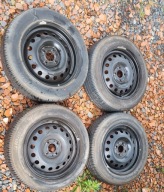 Koła lato felgi stalowe Nissan Micra K13 Note Clio Thalia wysoki bieżnik