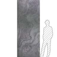 Fornir kamienny łupek kwarcyt London 244x122