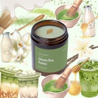 Świeca sojowa World In A Jar - Matcha Latte