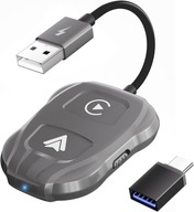 Bezprzewodowy adapter Carplay Android Auto, bezprzewodowy adapter 2 w 1
