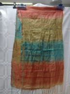 Szal JEDWAB surówka jak organza 180x52