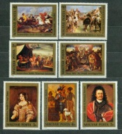 WĘGRY ** Malarstwo, psy, konie, polowania Mi 3108-14