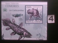 Ryby , Komory , MNH cięty