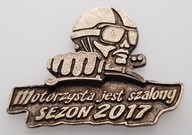 Znaczek, odznaka, blacha zlotowa, motocyklowa No.2236
