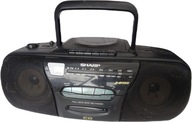 Sharp qt-CD48 radiomagnetofon boombox bez końca anten nieczyta CD reszta ok