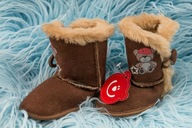 Buciki BUTY paputki chłopiec dziewczynka 11 cm LIKWIDACJA SKLEPU-50% OKAZJA