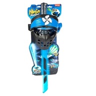Miecz Świetlny Ninja Światło Dźwięk Strzelający Strzałkami Maska NIEBIESKI