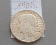 2 złote 1934 roku , II RP ,BARDZO ŁADNE