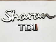 ZNACZEK EMBLEMAT LOGO NAPIS TYŁ NA KLAPĘ VW SHARAN TDI 1995-2000 7M0853687