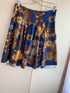 36 S Autograph spódnica plisowana rozkloszowana duże kwiaty