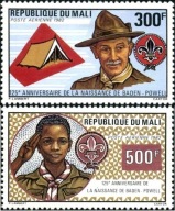 Mali 1982 Znaczki 913-4 ** harcerstwo