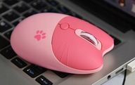 Bezprzewodowa mysz MOFII M3AG (Różowa)