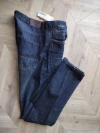 Spodnie męskie L 34 klasyczne przecierane miękki jeans pas92 Dobber