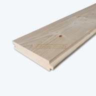 Stropopodłoga deska podłogowa podłogowo-sufitowa 28x146 świerk skandynawski