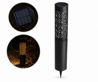 2x Lampa Solarna Ogrodowa LED Wbijana Pochodnia 71cm Efekt Płomienia