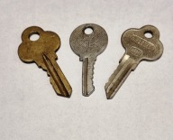 Oryginalne stare kluczyki do stacyjki Syrena Warszawa Trabant