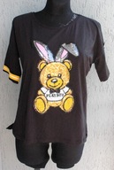 LSK piekny t-shirt z misiem r 38/40