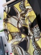 SZALIK POŁYSKIEM Łańcuchy vintage elegancka Pareo