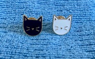 Przypinka kot kotek komplet 2 szt.