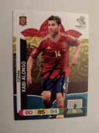 Karta panini autograf Hiszpania Euro 2012 Xabi Alonso