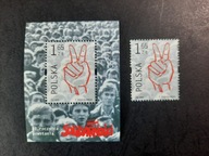 Blok 172 zn z bl Fi 3705 ** - 20 Rocznica Powstania Solidarności - 2000r
