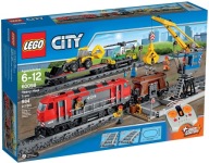 Lego City 60098 - Czerwony pociąg towarowy - NOWY