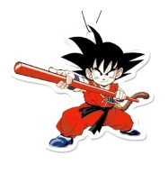zapach samochodowy zawieszka do auta odświeżacz dragon ball z goku