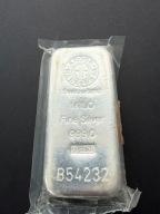 Sztabka srebra Argor-Heraeus SA próba 999 1kg