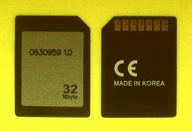 MMC 32 MB >> 0630959 1.0 >> Made in KOREA