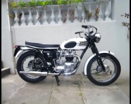 TRIUMPH 350 TWINS 1958R silnik rama - na zabytek