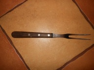 DUŻY SYGNOWANY WIDELEC DO MIĘSA