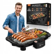 GRILL ELEKTRYCZNY 2000W SYNCRA WILD BBQ STOŁOWY TERMOSTAT GRIL DOMOWY